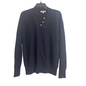 JW Anderson Quarter Button Up Knit‎ Wool Sweater Size XL